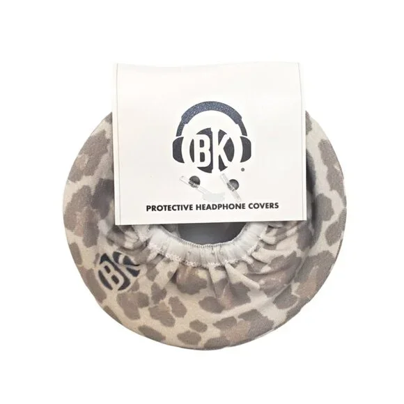 Beat Kicks Headphone Covers - Cheetah Print - Protective, Washable, Reg Size New - Picture 5 of 9